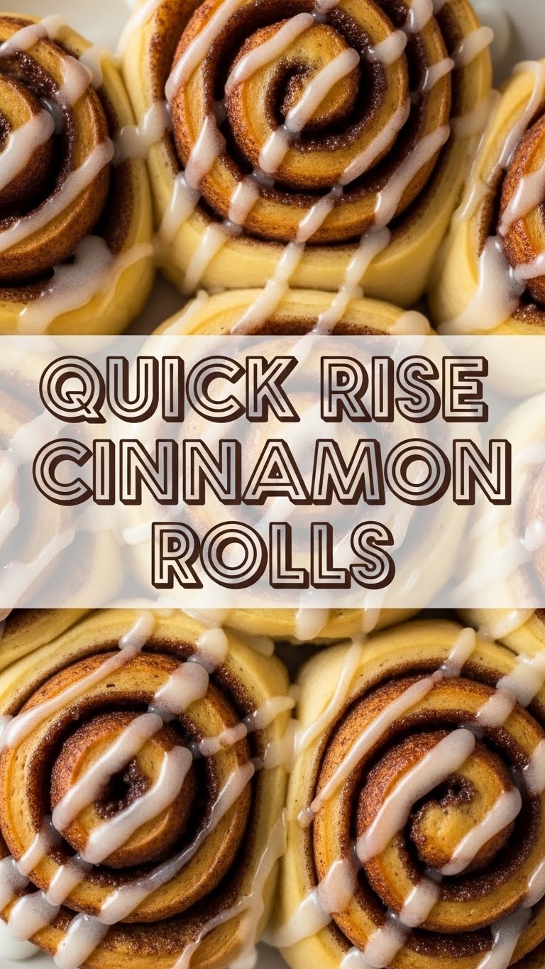 Quick Rise Cinnamon Rolls