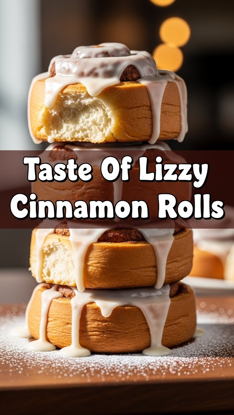Taste Of Lizzy Cinnamon Rolls