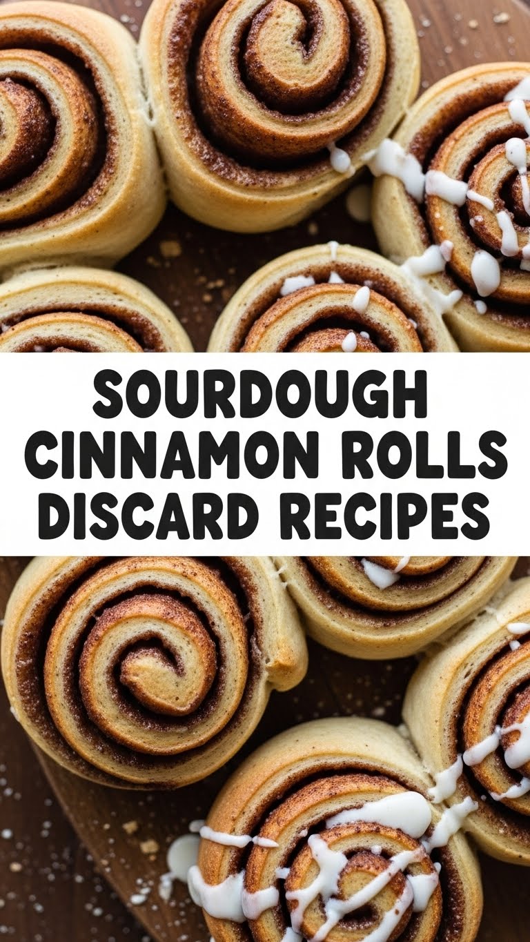 Sourdough Cinnamon Rolls Discard Recipes