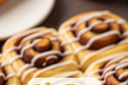Air Fry Cinnamon Rolls