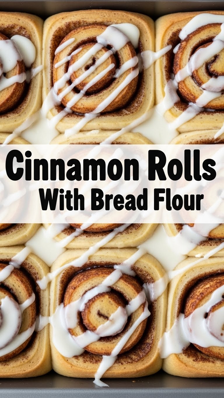 Cinnamon Rolls With Bread Flour
