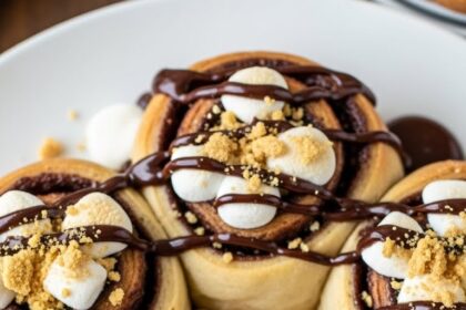 Smores Cinnamon Rolls