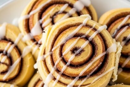 Greek Yogurt Dough Cinnamon Rolls