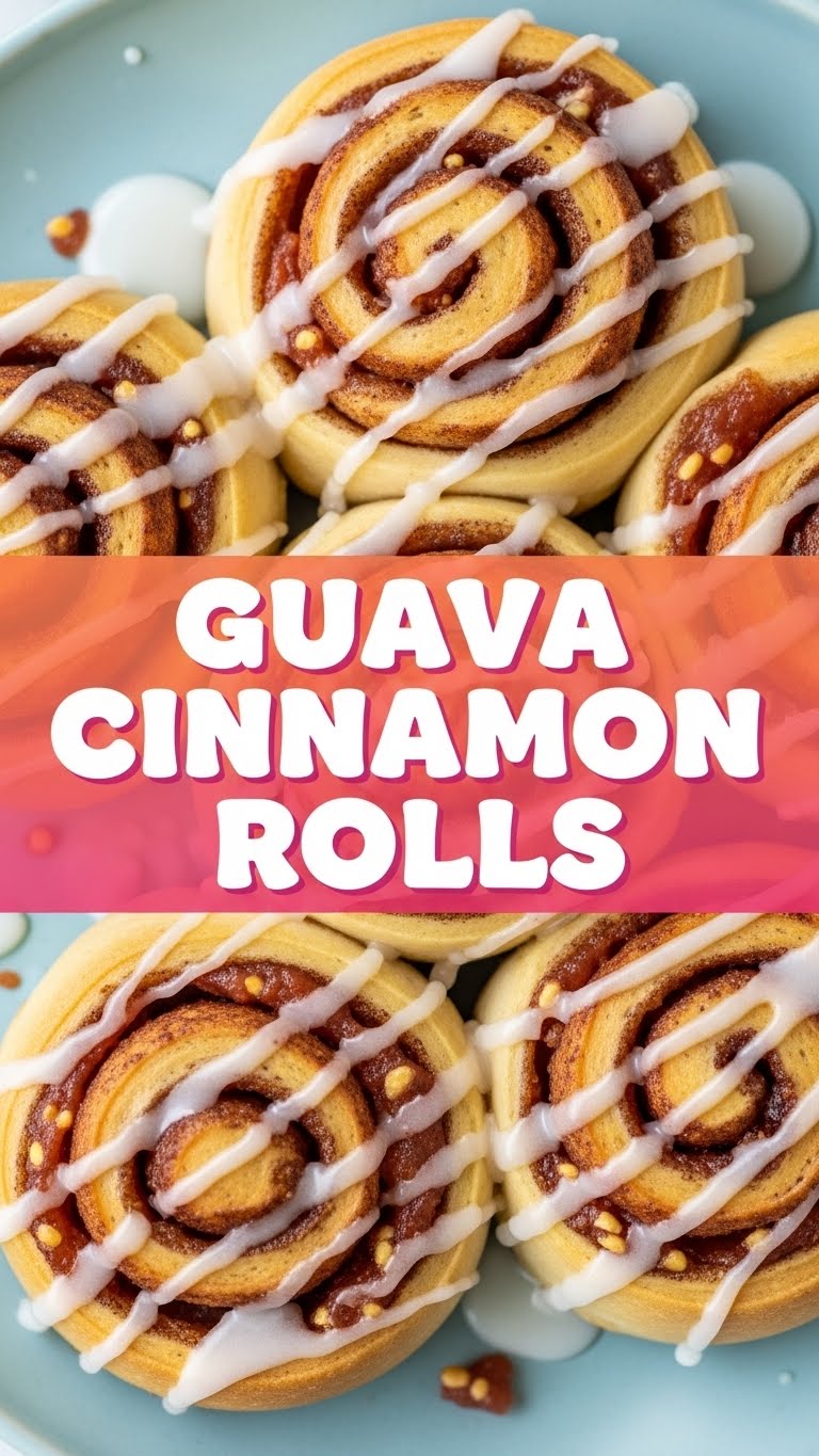 Guava Cinnamon Rolls