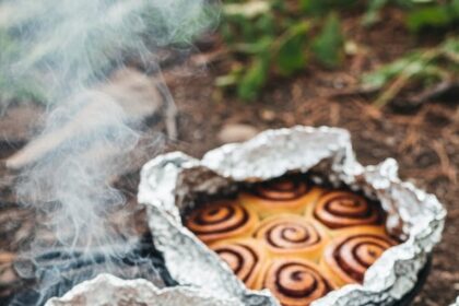 Camping Cinnamon Rolls