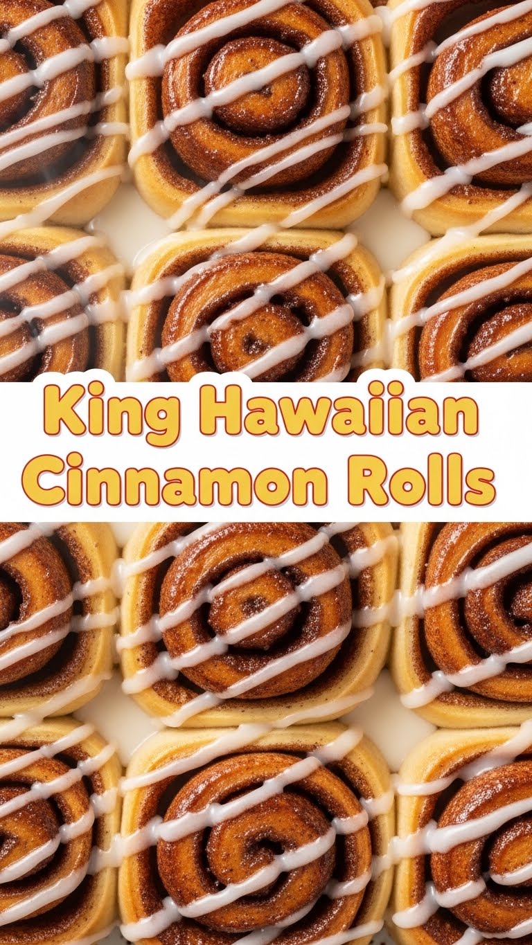 King Hawaiian Cinnamon Rolls