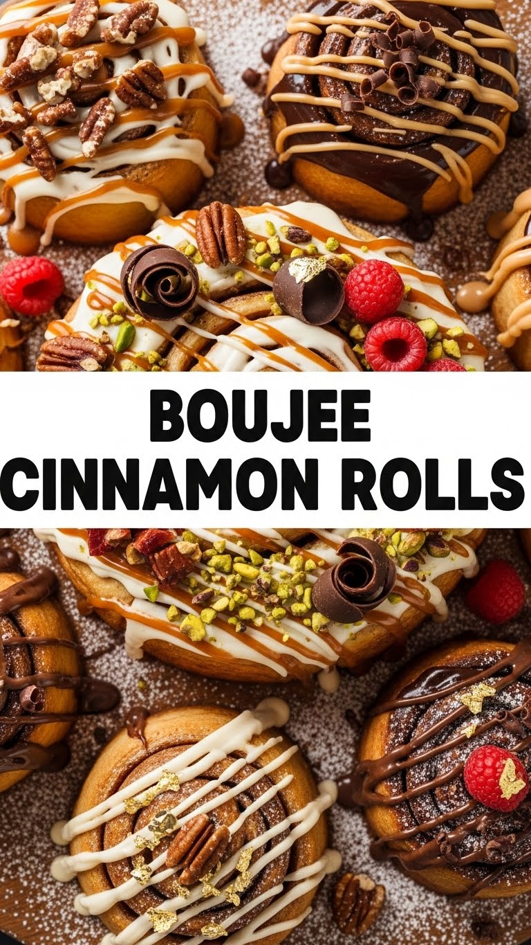 Boujee Cinnamon Rolls