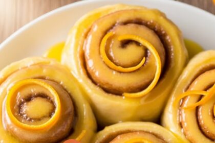 Orange Cinnamon Rolls Homemade