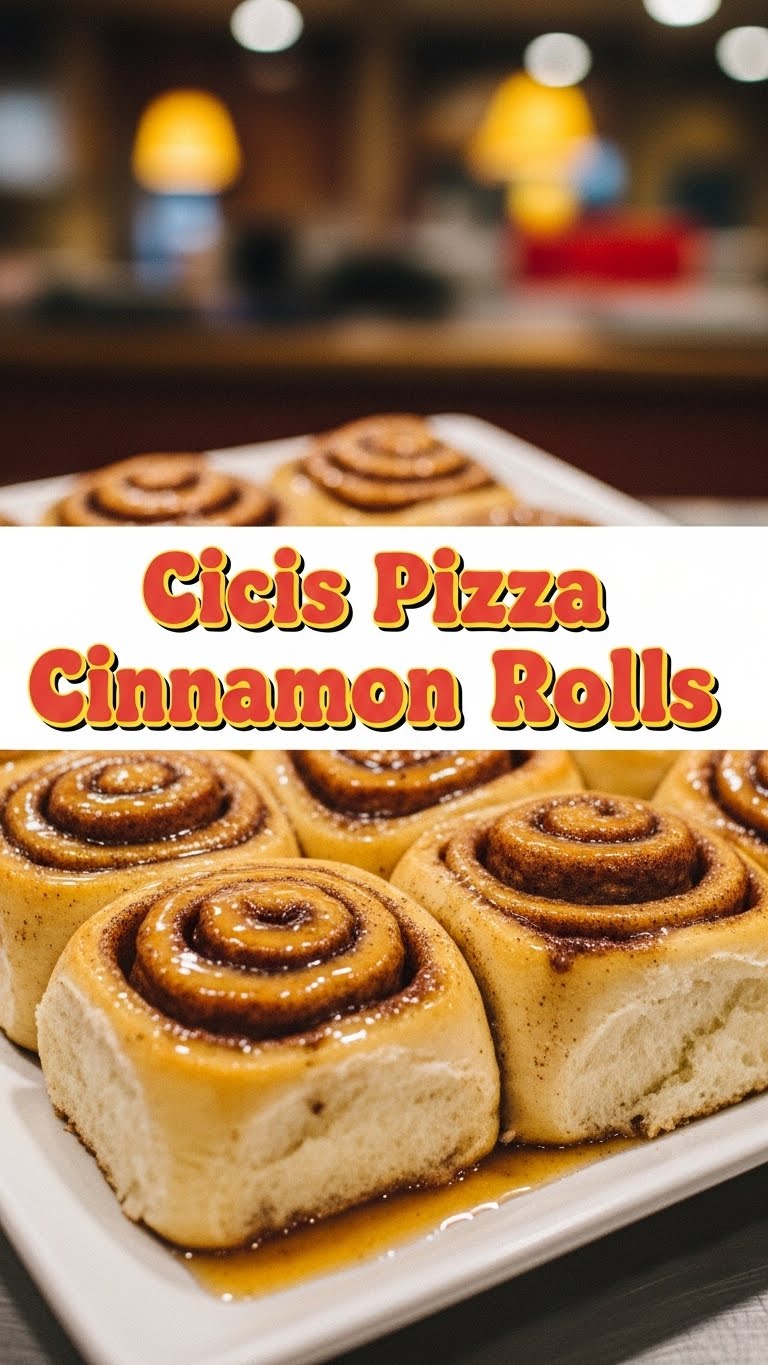 Cicis Pizza Cinnamon Rolls