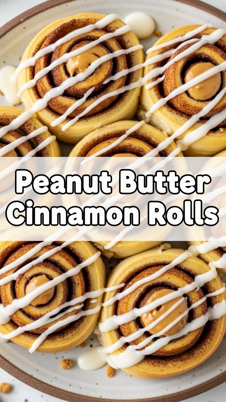 Peanut Butter Cinnamon Rolls