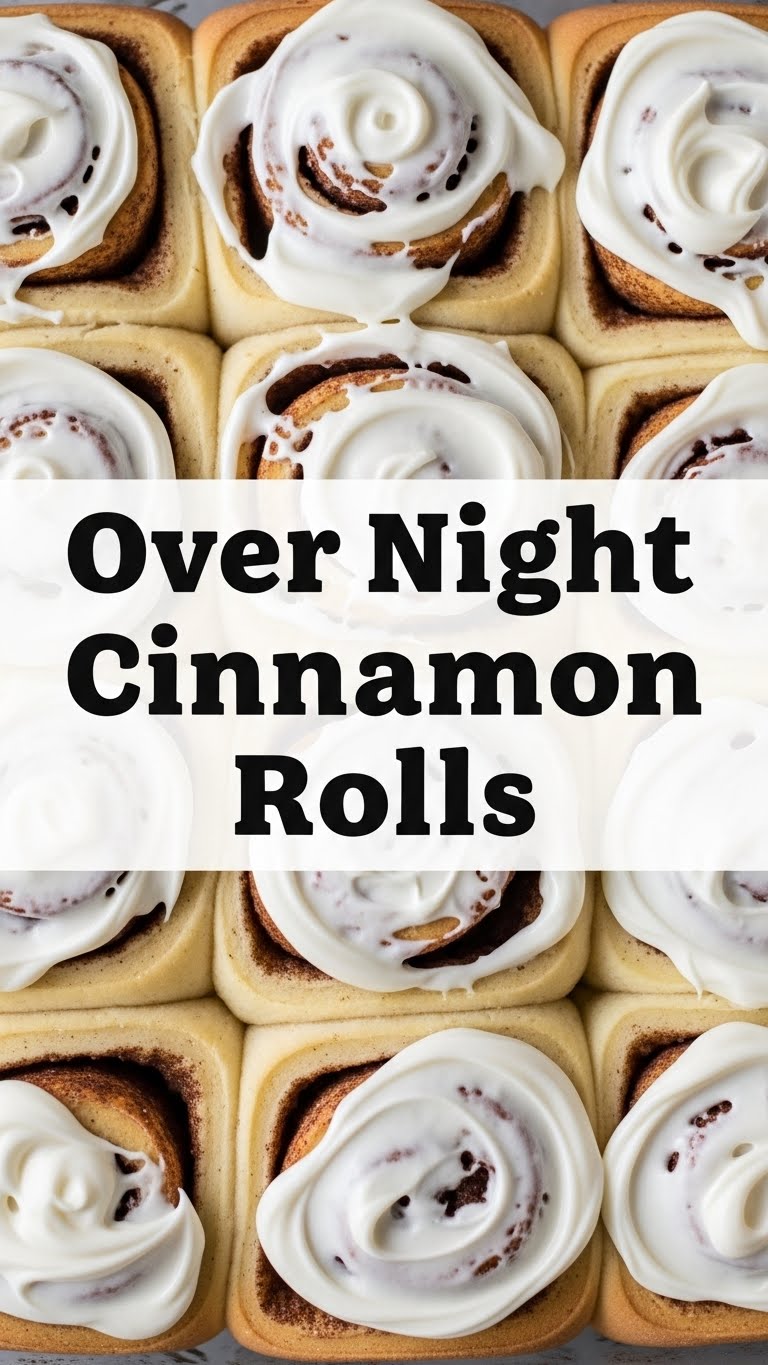 Over Night Cinnamon Rolls