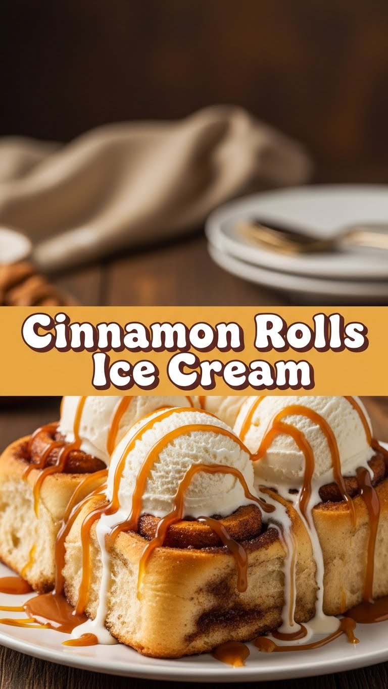 Cinnamon Rolls Ice Cream