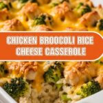 Chicken Broccoli Rice Cheese Casserole