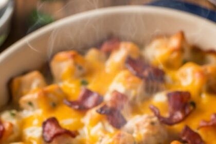 Chicken Bacon Ranch Casserole