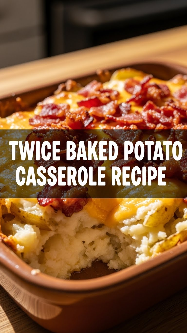 Twice Baked Potato Casserole Recipe