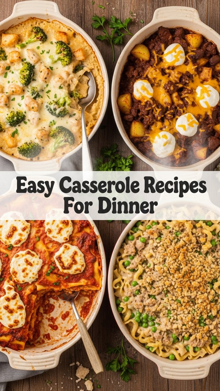 Easy Casserole Recipes For Dinner