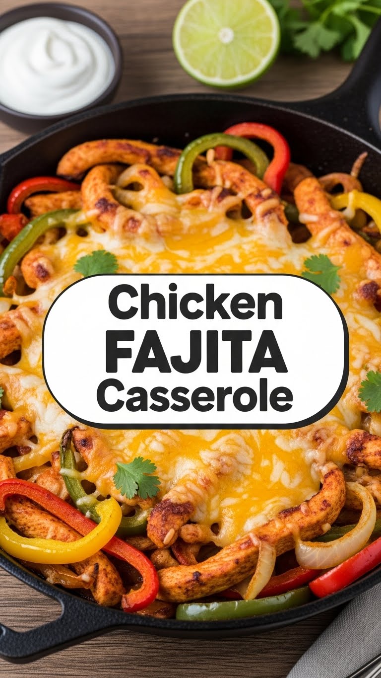 Chicken Fajita Casserole