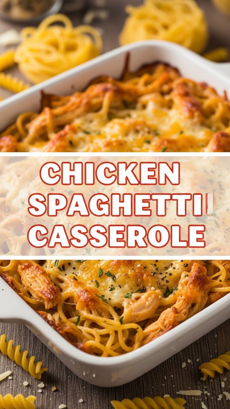 Chicken Spaghetti Casserole