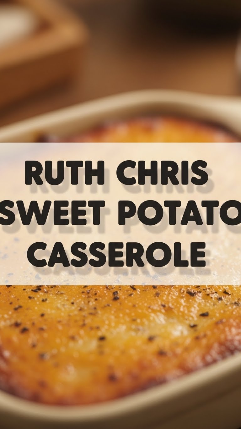 Ruth Chris Sweet Potato Casserole