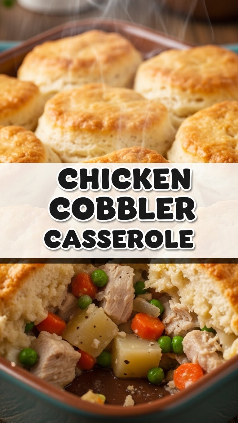 Chicken Cobbler Casserole