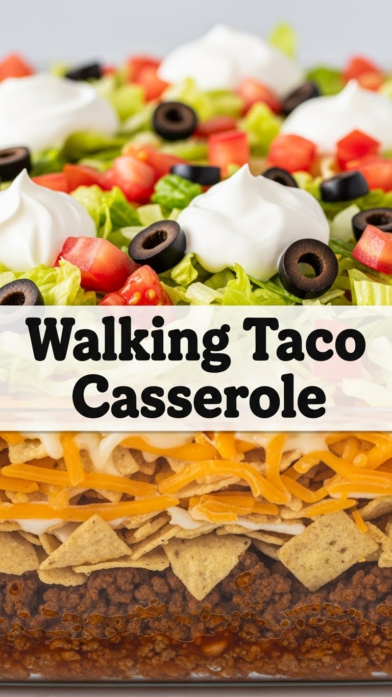 Walking Taco Casserole