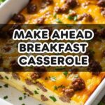 Make Ahead Breakfast Casserole