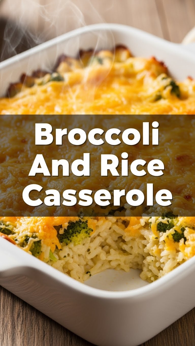 Broccoli And Rice Casserole