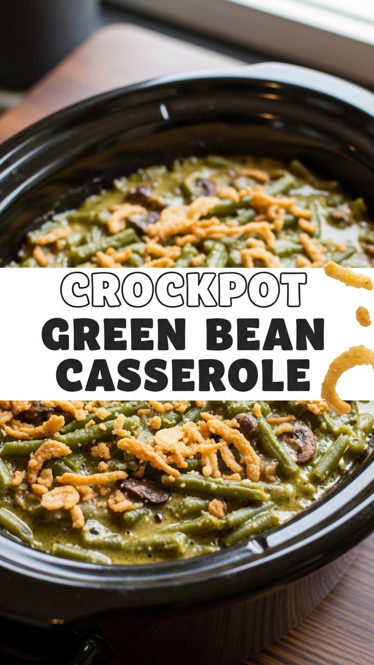 Crockpot Green Bean Casserole