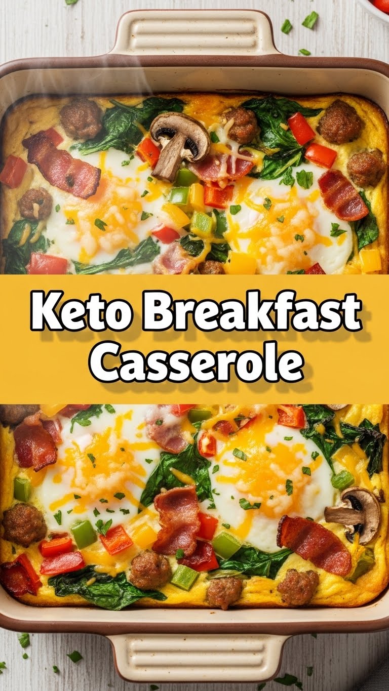 Keto Breakfast Casserole