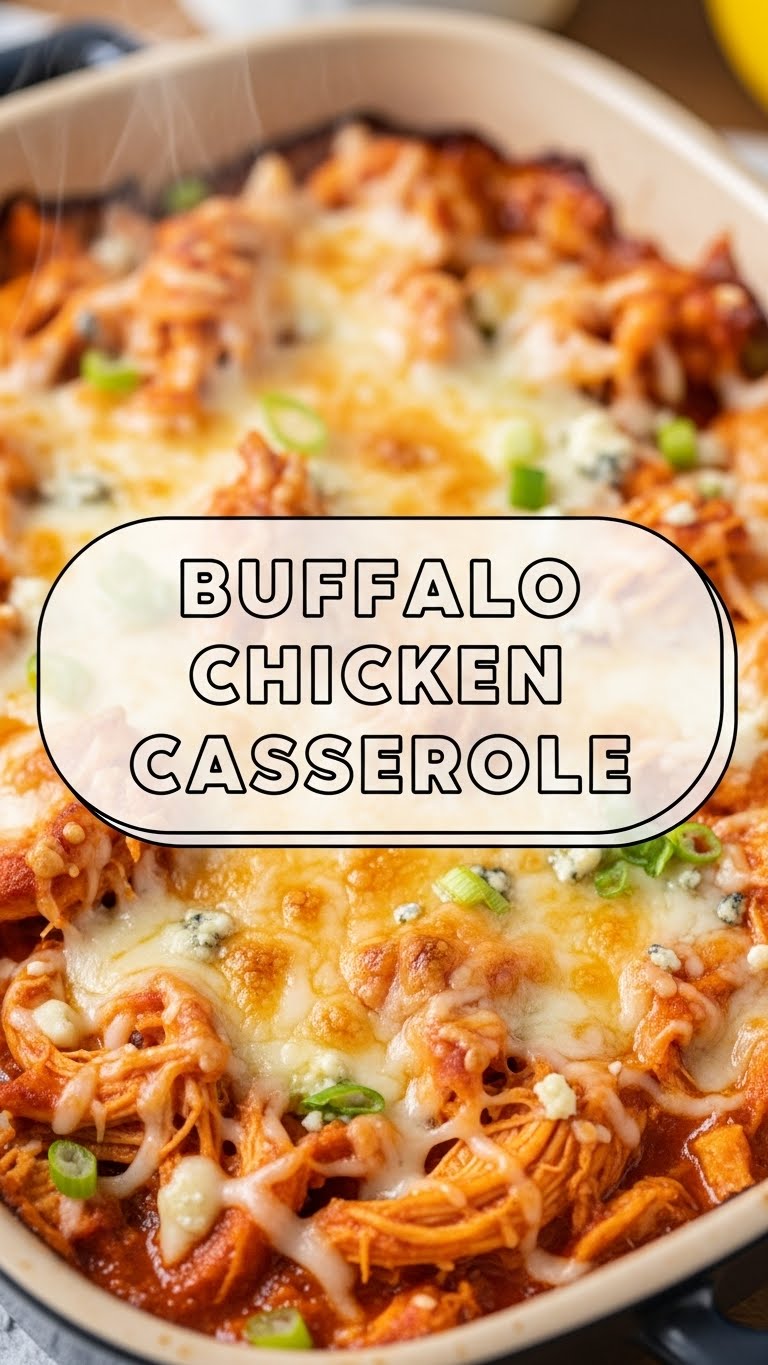 Buffalo Chicken Casserole