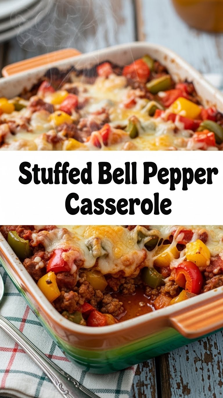 Stuffed Bell Pepper Casserole