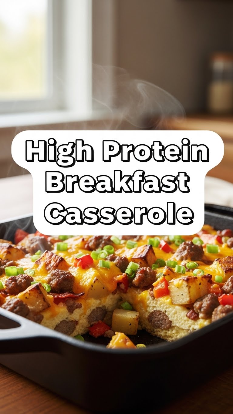 High Protein Breakfast Casserole