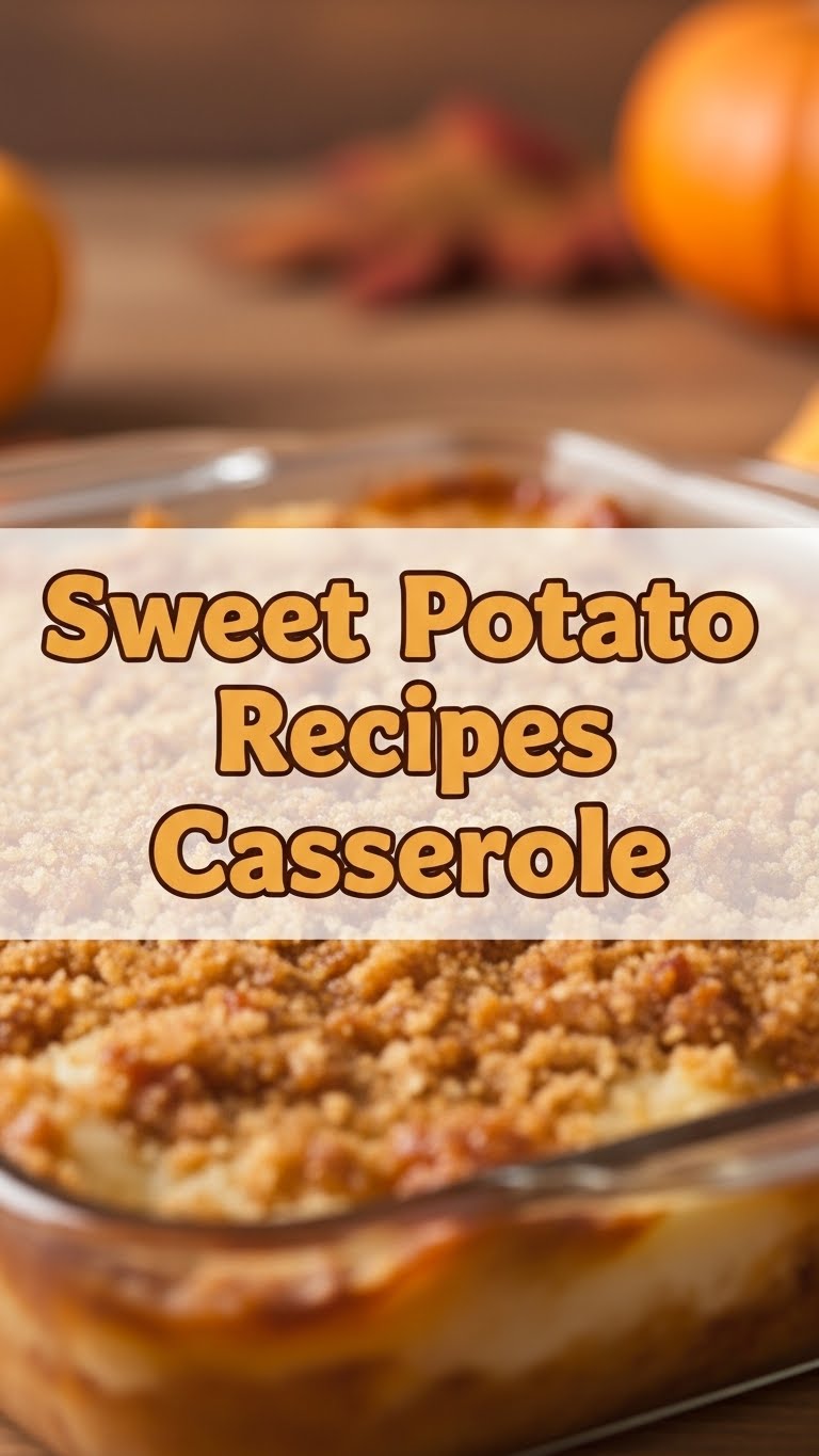 Sweet Potato Recipes Casserole