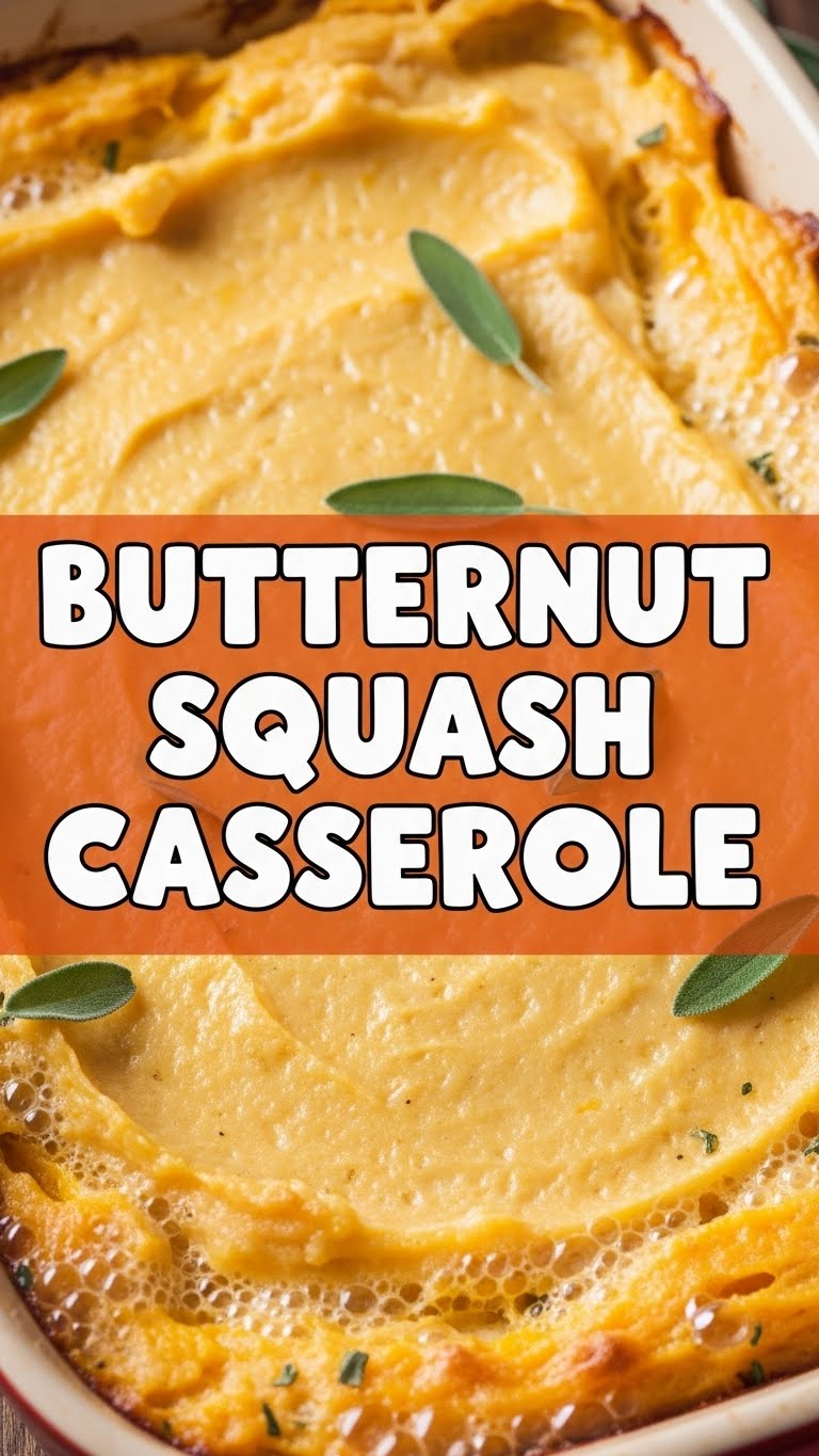 Butternut Squash Casserole