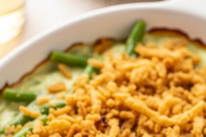 Dairy Free Green Bean Casserole