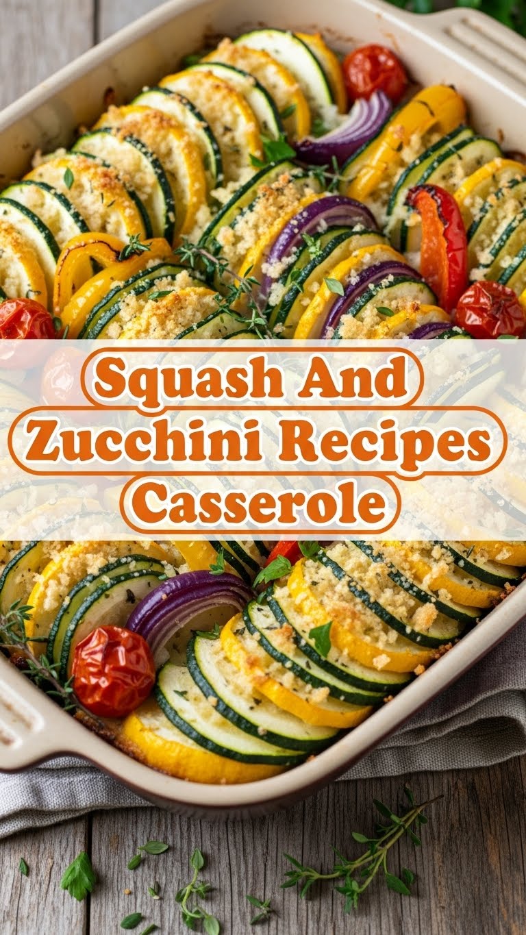 Squash And Zucchini Recipes Casserole