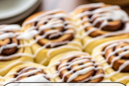 Crockpot Cinnamon Roll Casserole