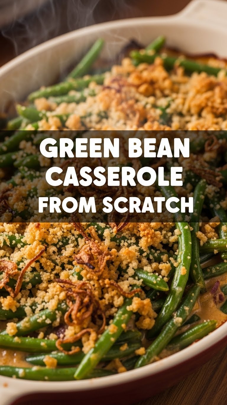 Green Bean Casserole From Scratch
