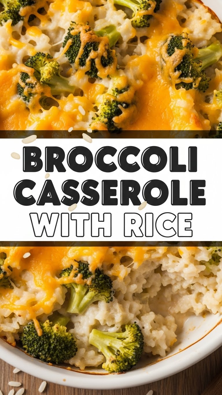 Broccoli Casserole With Rice