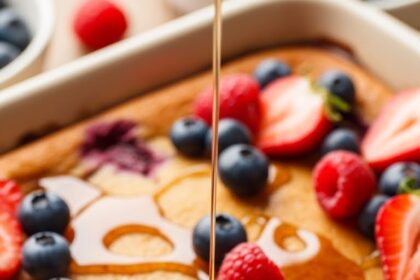 Pancake Casserole Breakfast