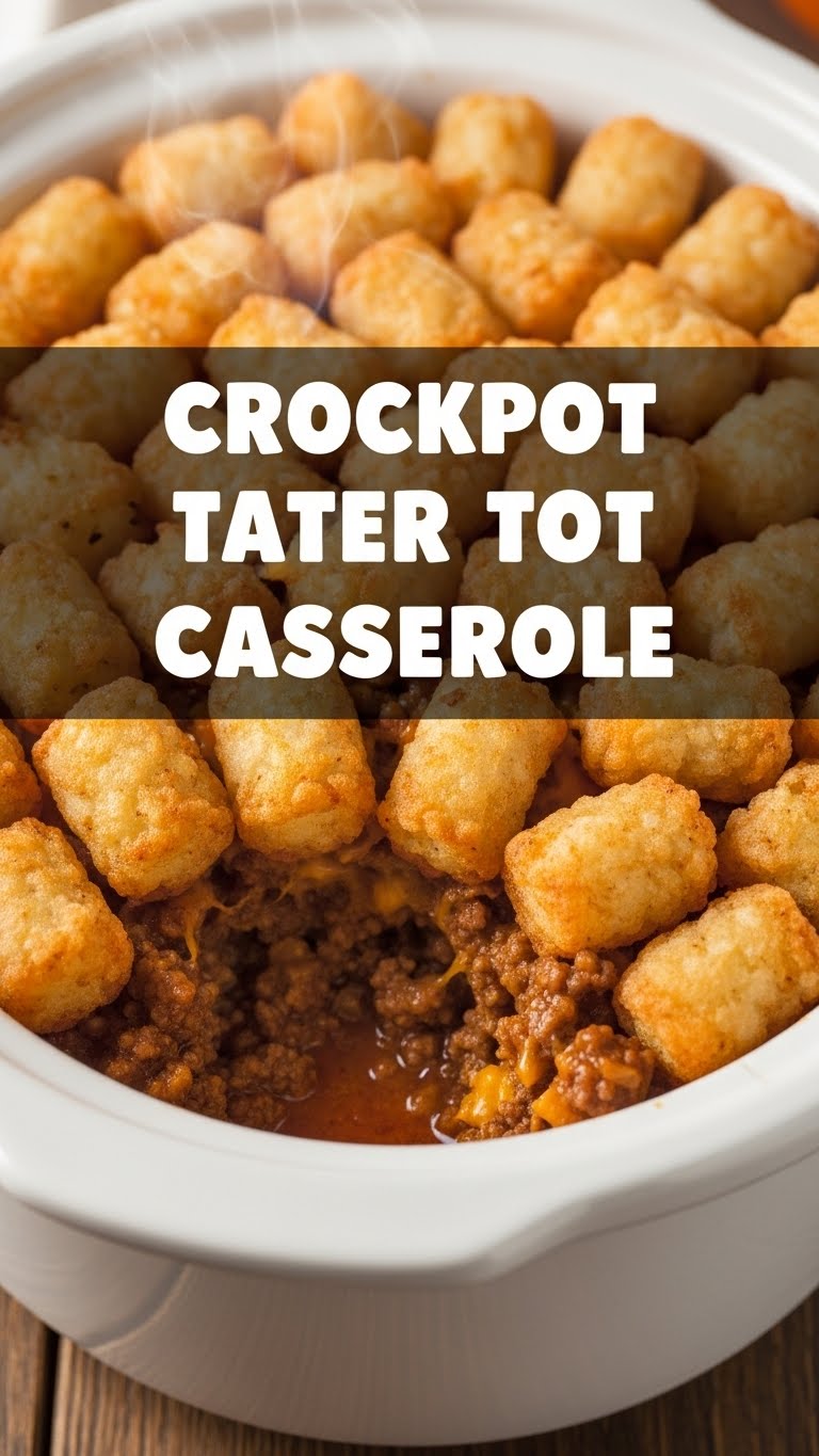 Crockpot Tater Tot Casserole