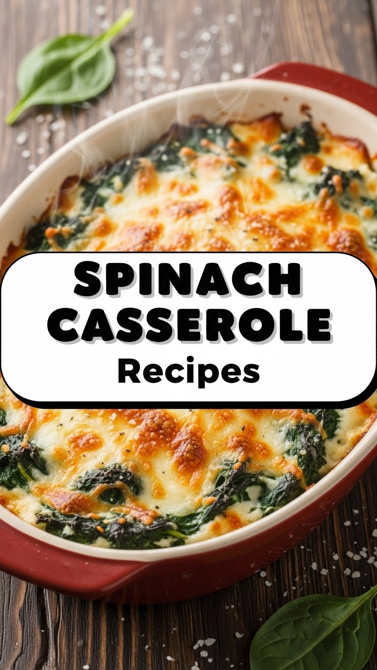 Spinach Casserole Recipes