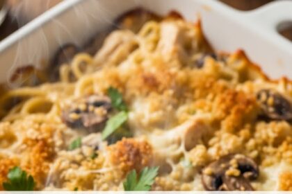 Chicken Tetrazzini Casserole