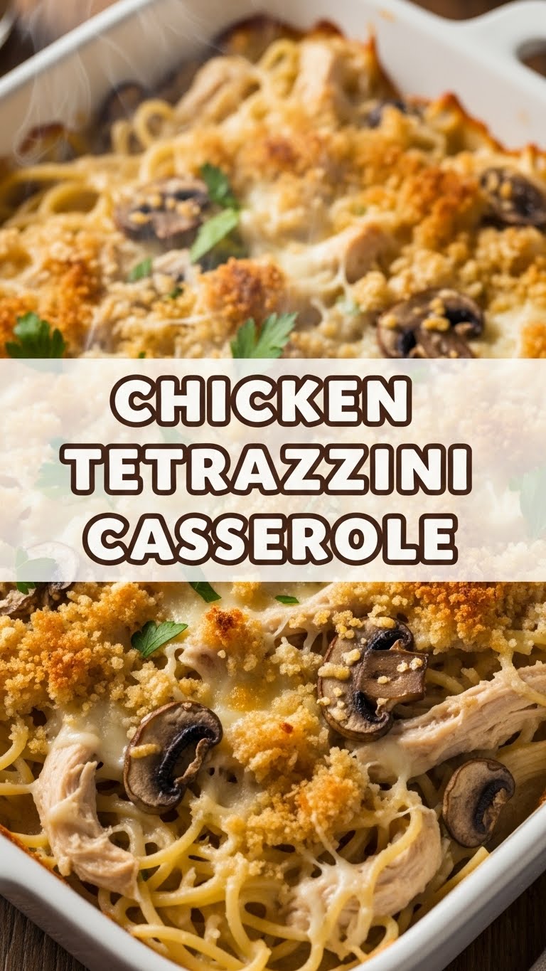 Chicken Tetrazzini Casserole