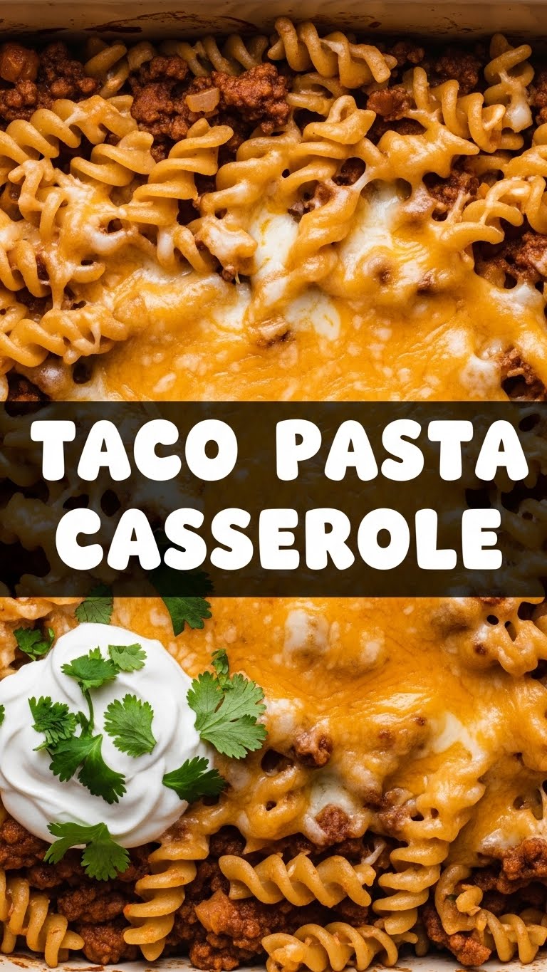 Taco Pasta Casserole
