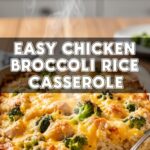 Easy Chicken Broccoli Rice Casserole