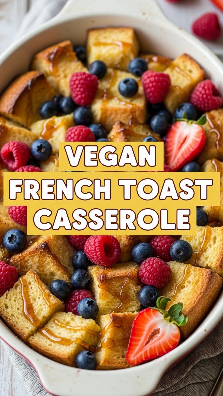 Vegan French Toast Casserole