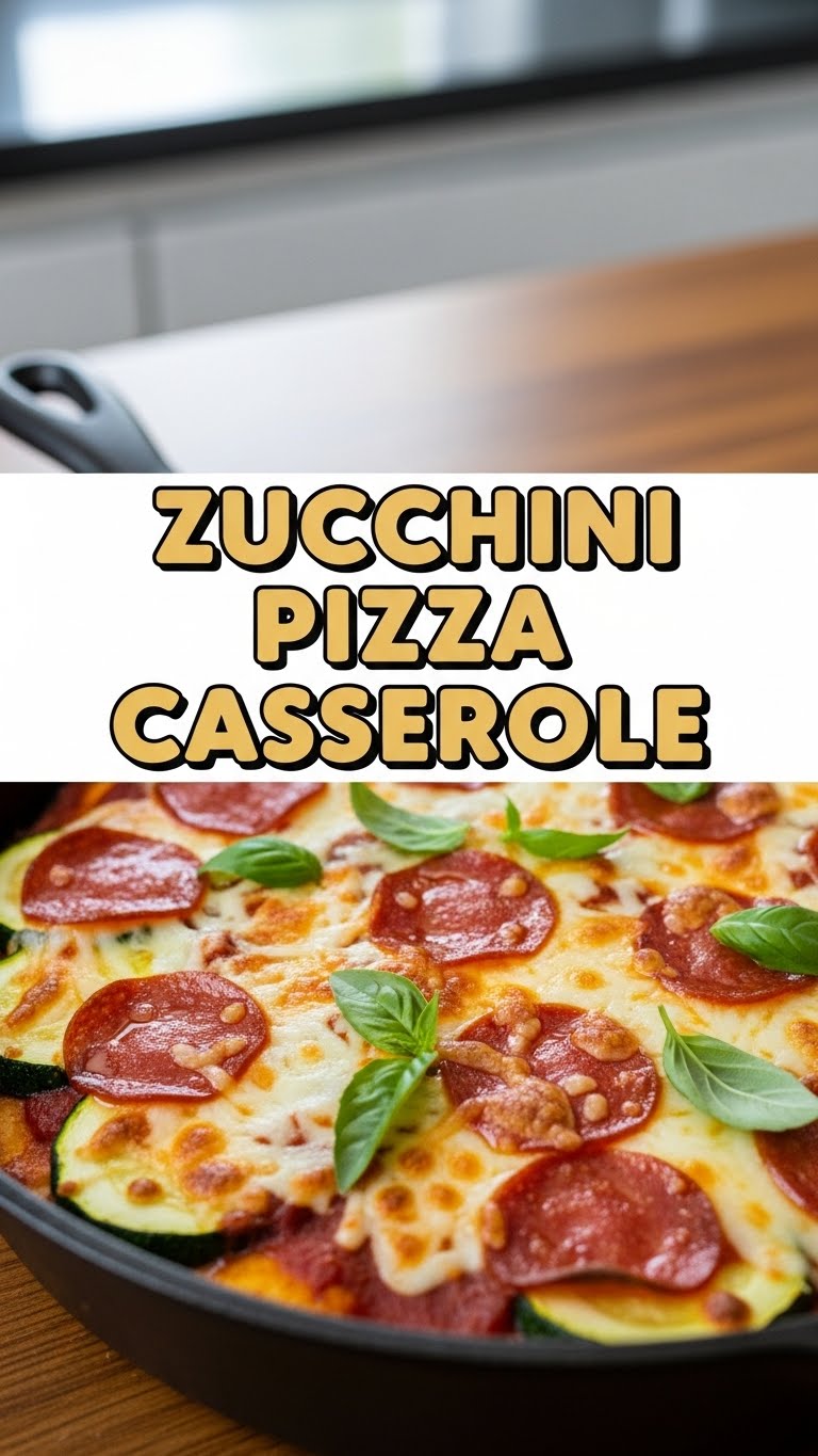 Zucchini Pizza Casserole