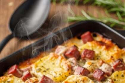 Ham And Potatoes Casserole