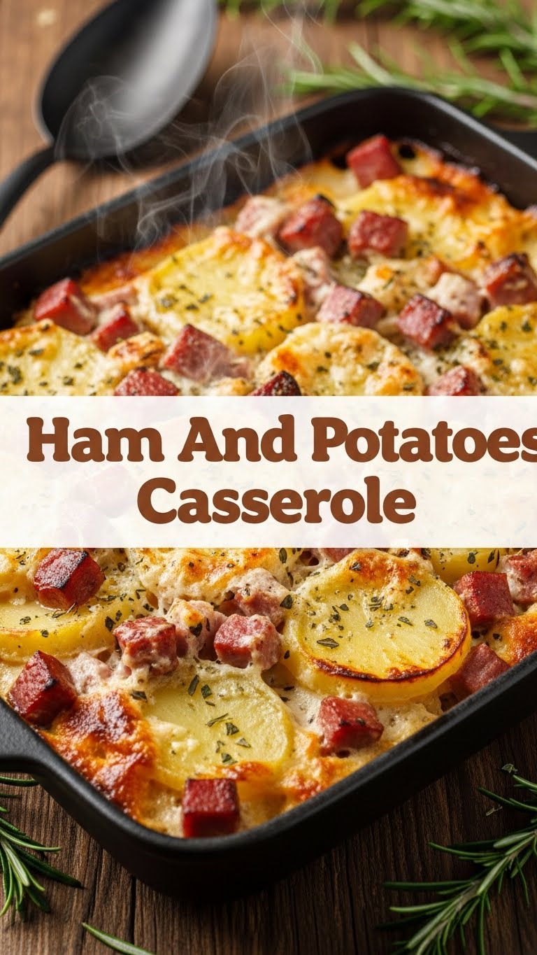 Ham And Potatoes Casserole